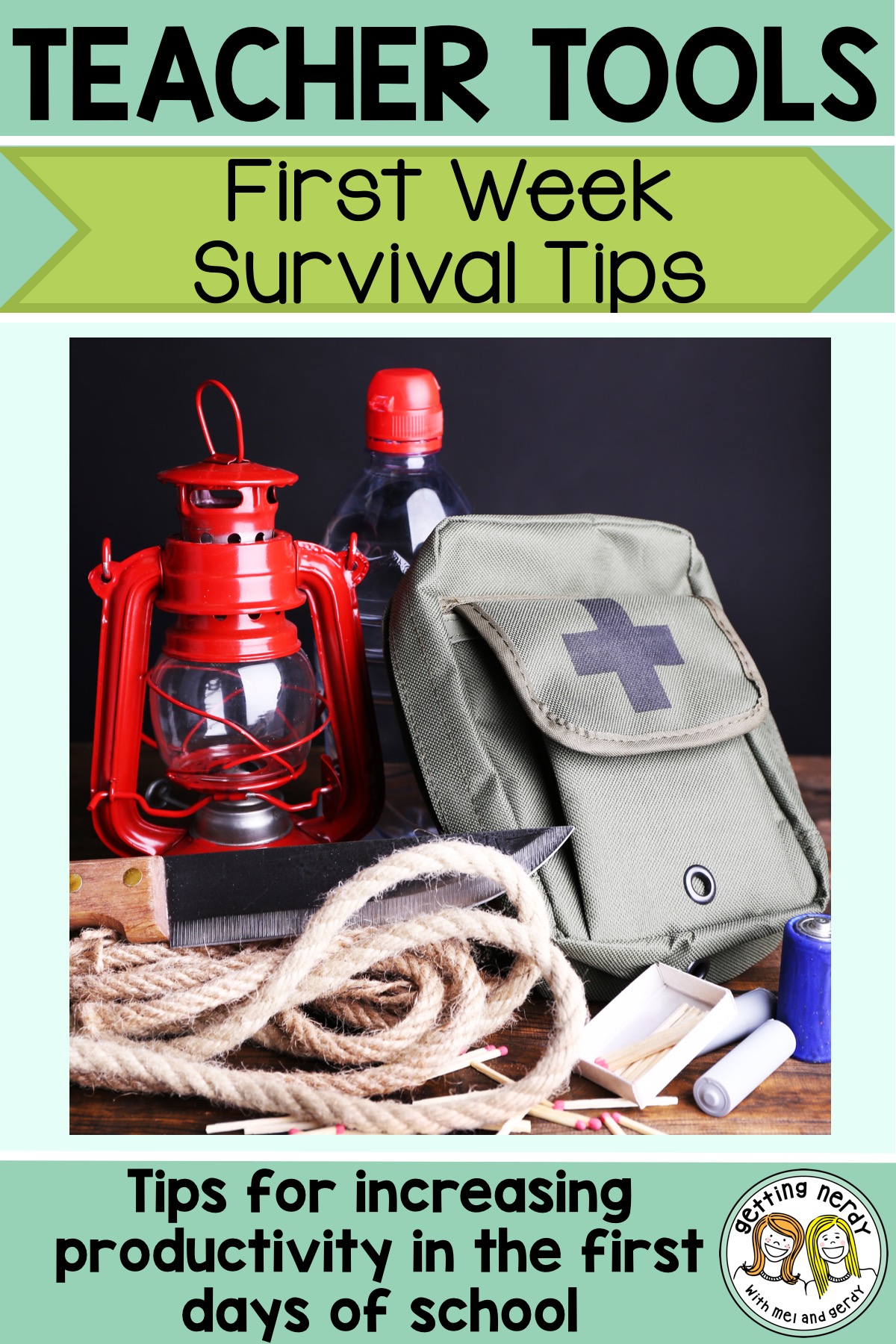 Teacher Tools: First Week of School Survival Tips