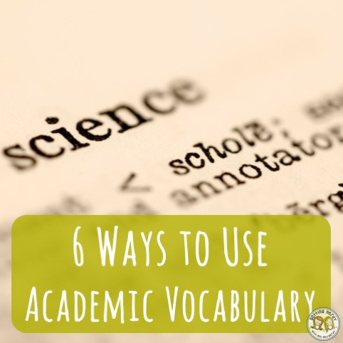 Teacher Tools: Tips for Incorporating Academic Vocabulary in the Classroom using Word Walls
