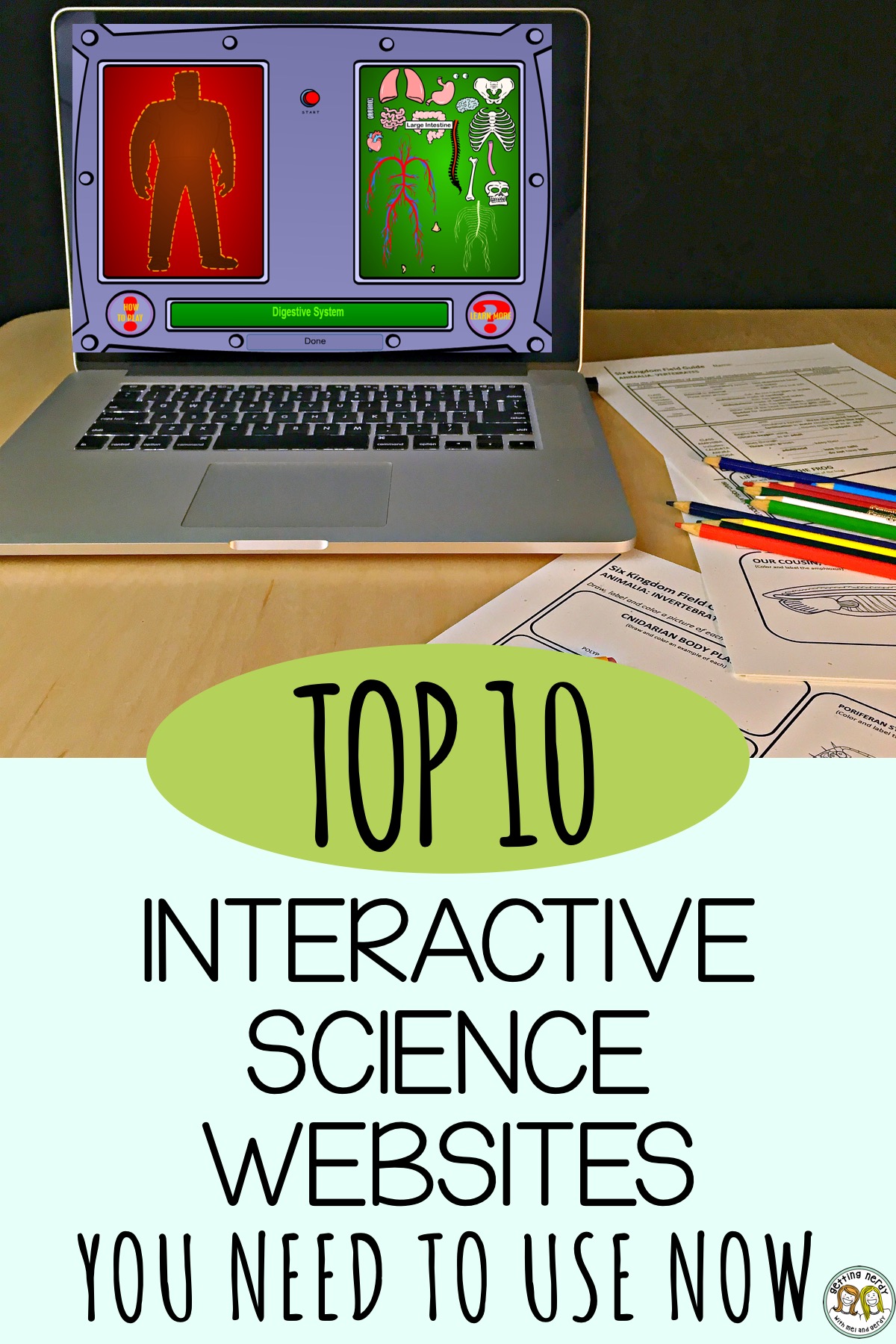 interactive websites for students science